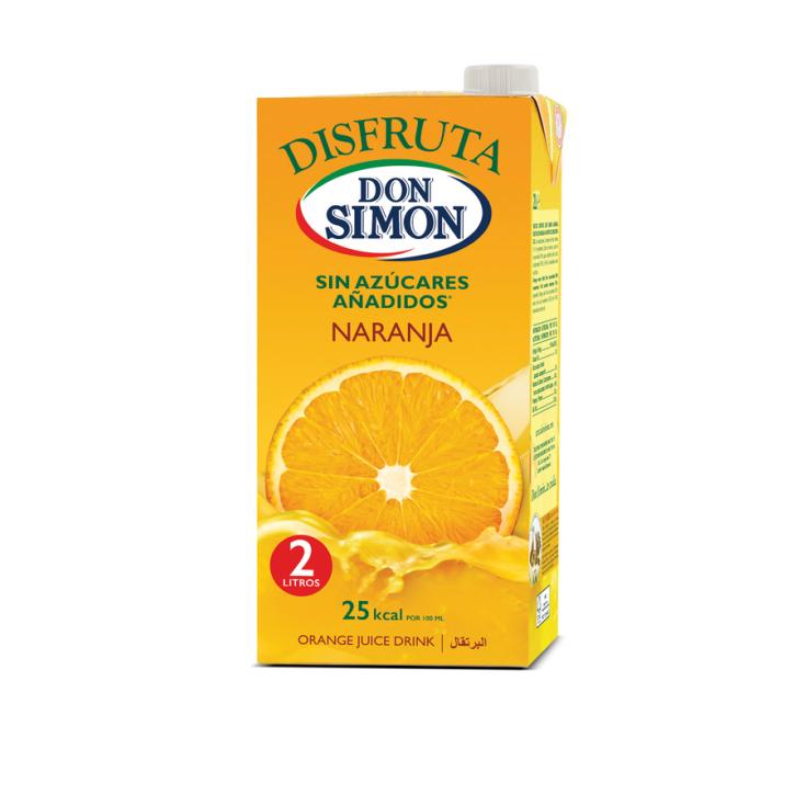 NECTAR DE NARANJA SIN AZUCAR, 2L DON SIMON