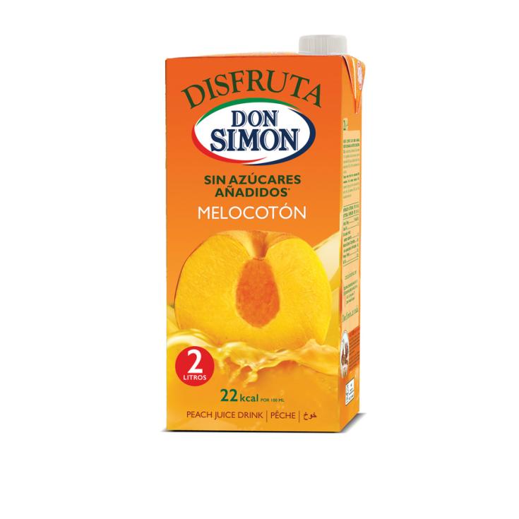 NECTAR DE MELOCOTON SIN AZUCAR, 2L DON SIMON