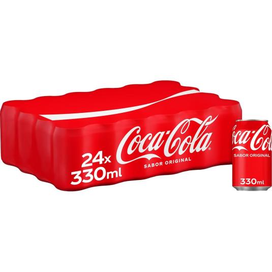 REFRESCO DE COLA, 330ML COCA COLA