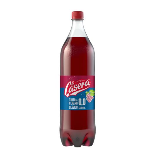 TINTO DE VERANO CON GASEOSA 0,0%, 1,5L LA CASERA