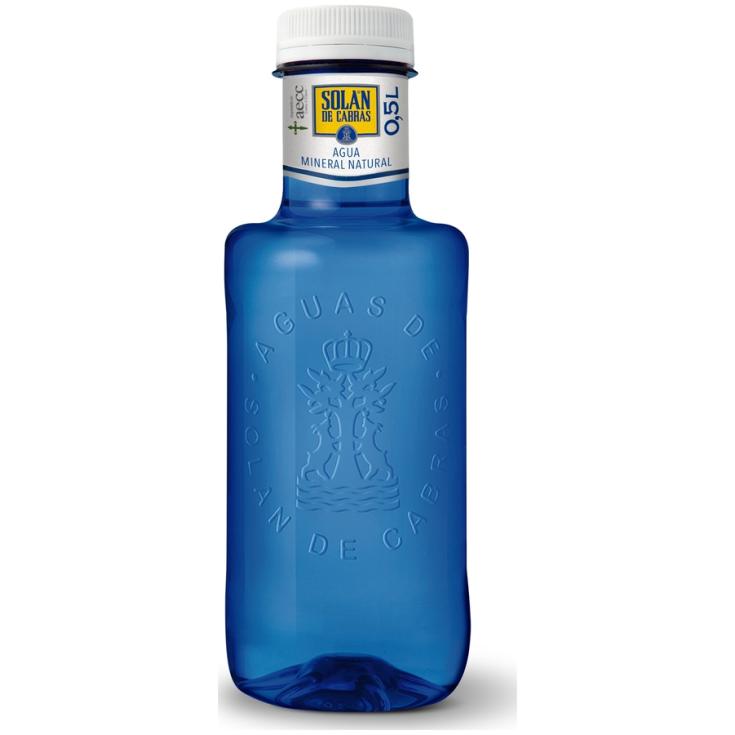 AGUA MINERAL , 500ML SOLAN DE CABRAS 