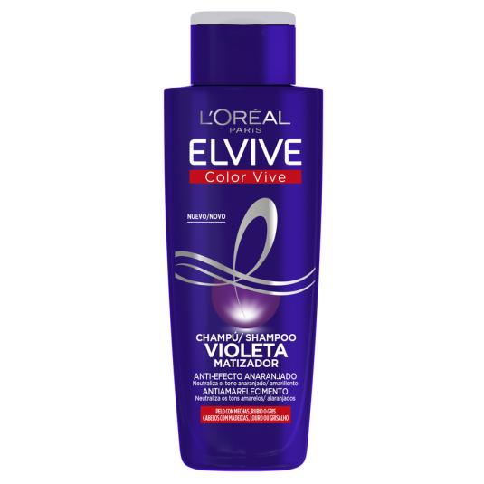 CHAMPU MATIZADOR DE COLOR VIOLETA, 200ML ELVIVE