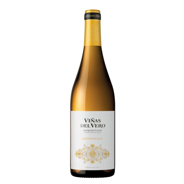 VINO BLANCO CHARDONAY SOMONTANO, 750ML VIÑAS DEL VERO