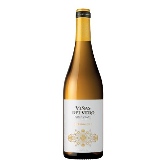 VINO BLANCO CHARDONAY SOMONTANO, 750ML VIÑAS DEL VERO