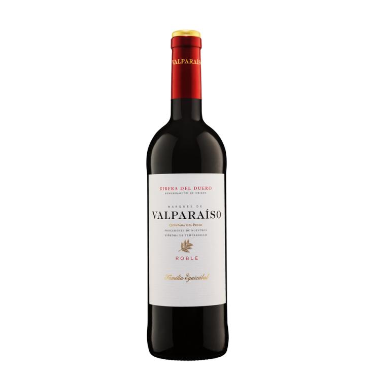 VINO TINTO ROBLE D.O. RIB.DUERO, 750ML MARQUÉS DE VALPARAISO