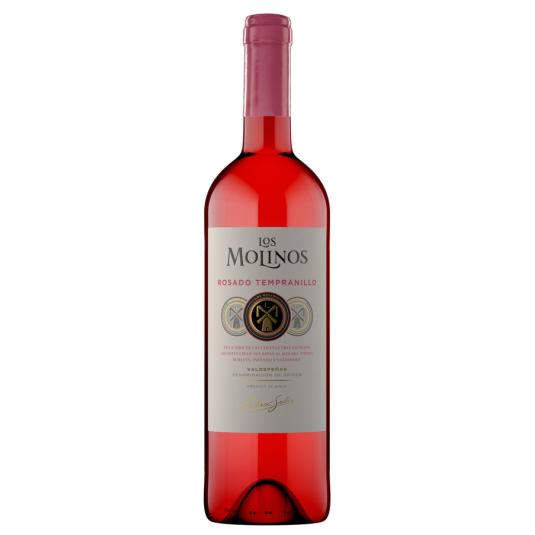 VINO ROSADO D.O.VALDEPEÑAS, 750ML LOS MOLINOS