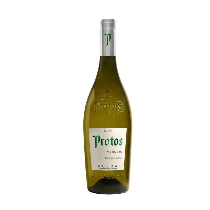 VINO BLANCO VERDEJO D.O RUEDA ,750ML PROTOS