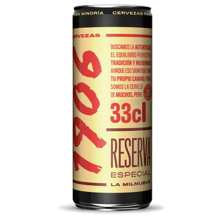 CERVEZA ESPECIAL 1906, 330ML ESTRELLA DE GALICIA