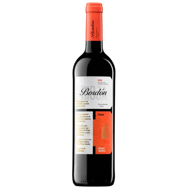 VINO TINTO CRIANZA D.O. RIOJA, 750ML BORDÓN