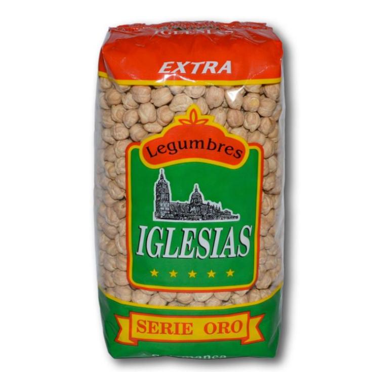 GARBANZOS CASTELLANOS, 1KG LEGUMBRES IGLESIAS