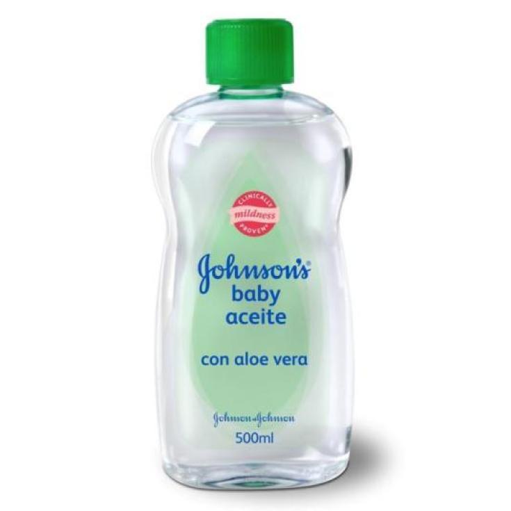 ACEITE ALOE VERA BEBE, 500ML JOHNSON'S 