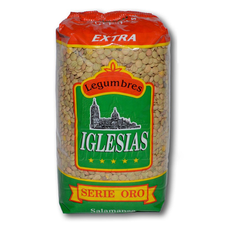 LENTEJA CASTELLANA, 1KG LEGUMBRES IGLESIAS