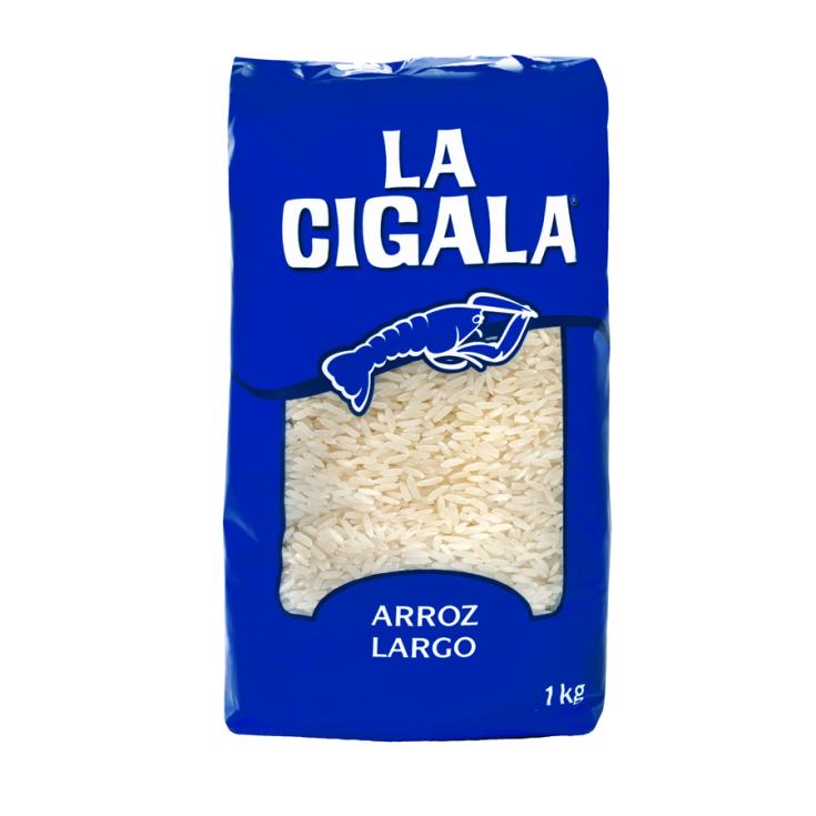 ARROZ LARGO, 1KG LA CIGALA