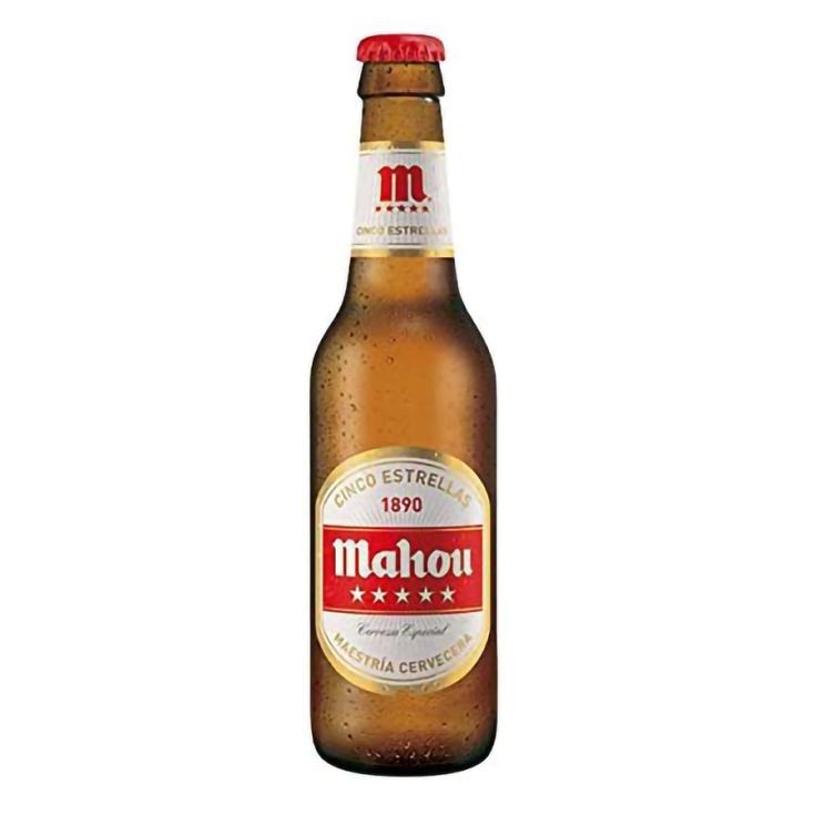 CERVEZA 5 ESTRELLAS, 12X250ML MAHOU