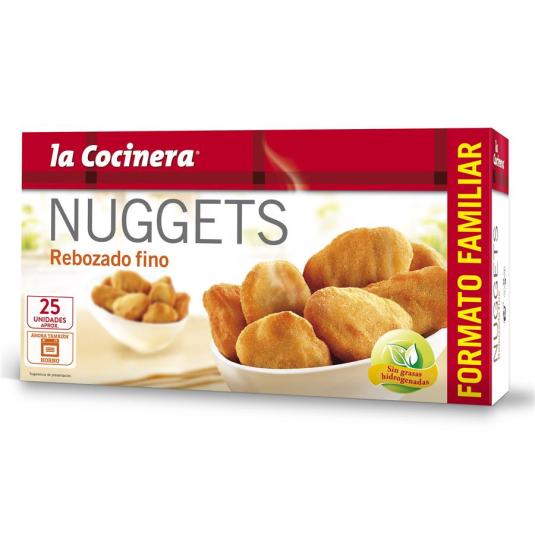 NUGGETS REBOZADO FINO ,400G LA COCINERA