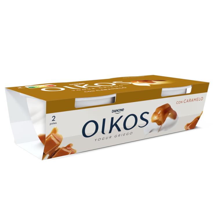 YOGUR GRIEGO CARAMELO, 2X115GR OIKOS