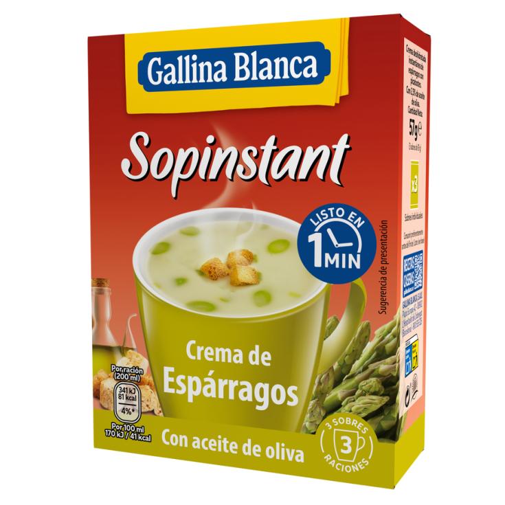 CREMA DE ESPARRAGOS SOPINSTANT GALLINA BLANCA