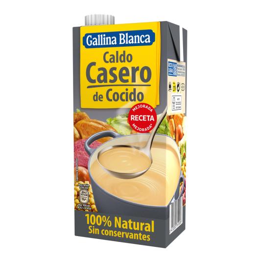 CALDO CASERO DE COCIDO, 1L GALLINA BLANCA