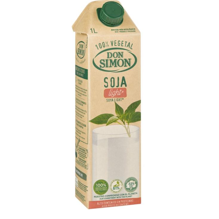 BEBIDA DE SOJA LIGHT, 1L DON SIMON