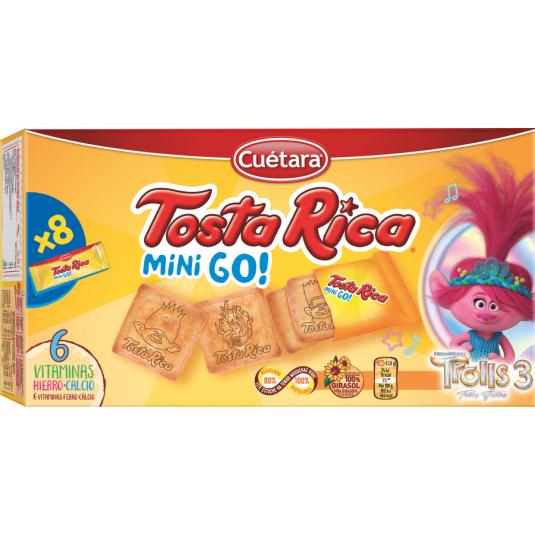 MINI TOSTA RICA GO, 240GR CUETARA