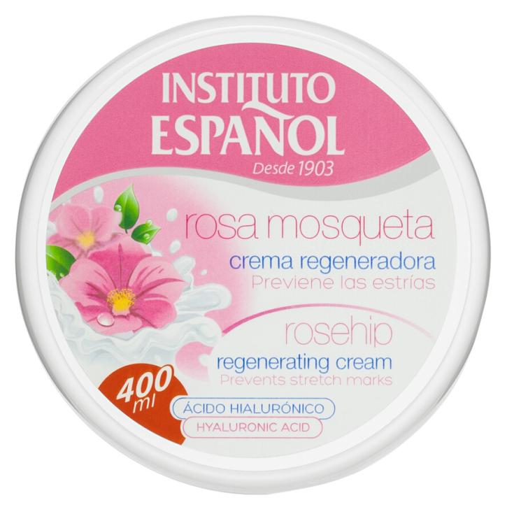 CREMA CORPORAL ROSA MOSQUETA, 400ML INSTITUTO ESPAÑOL