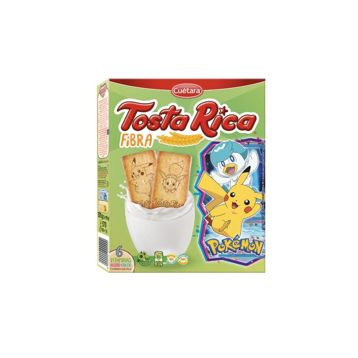 GALLETAS TOSTA RICA FIBRA, 570G CUETARA