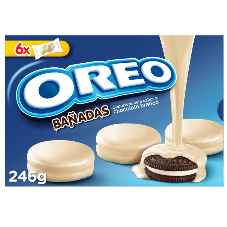 GALLETAS BAÑADAS EN CHOCOLATE BLANCO, 248G OREO