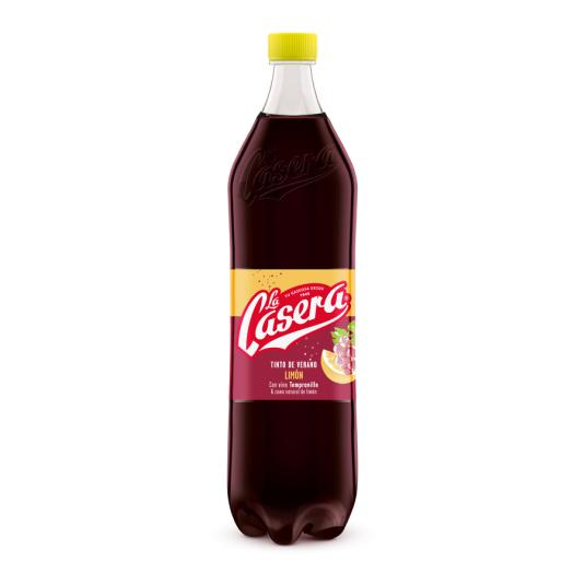 TINTO DE VERANO CON LIMÓN, 1,5L LA CASERA