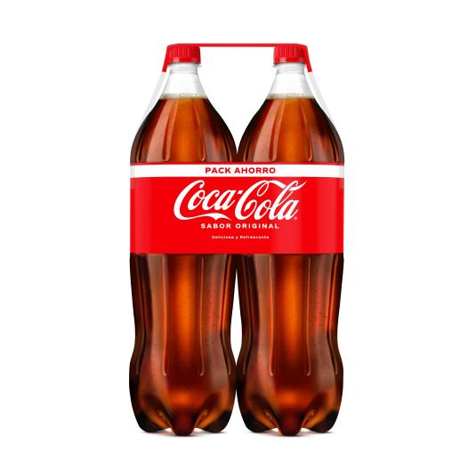 REFRESCO DE COLA, 2X2L COCA COLA