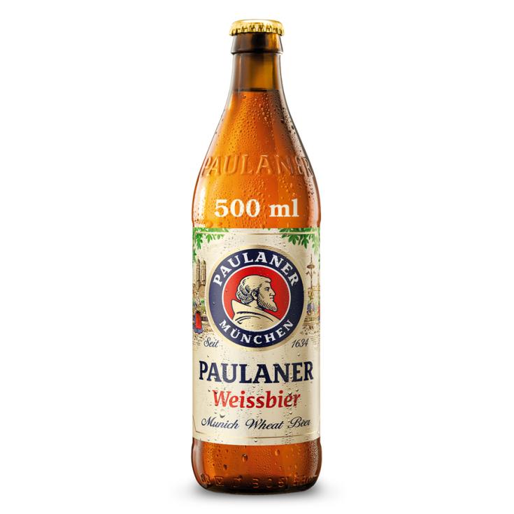 CERVEZA DE TRIGO, 500ML PAULANER