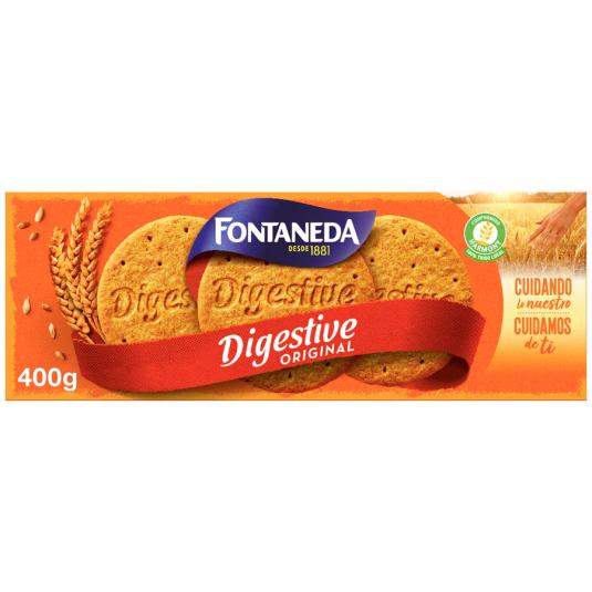 GALLETAS DIGESTIVE, 400G FONTANEDA