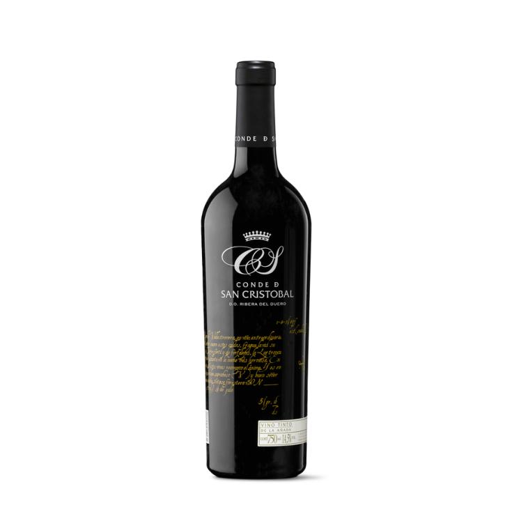 VINO TINTO CRIANZA D.O. RIB.DUERO, 750ML CONDE S.CRISTOBAL