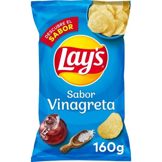 PATATAS FRITAS VINAGRETA, 150GR LAYS