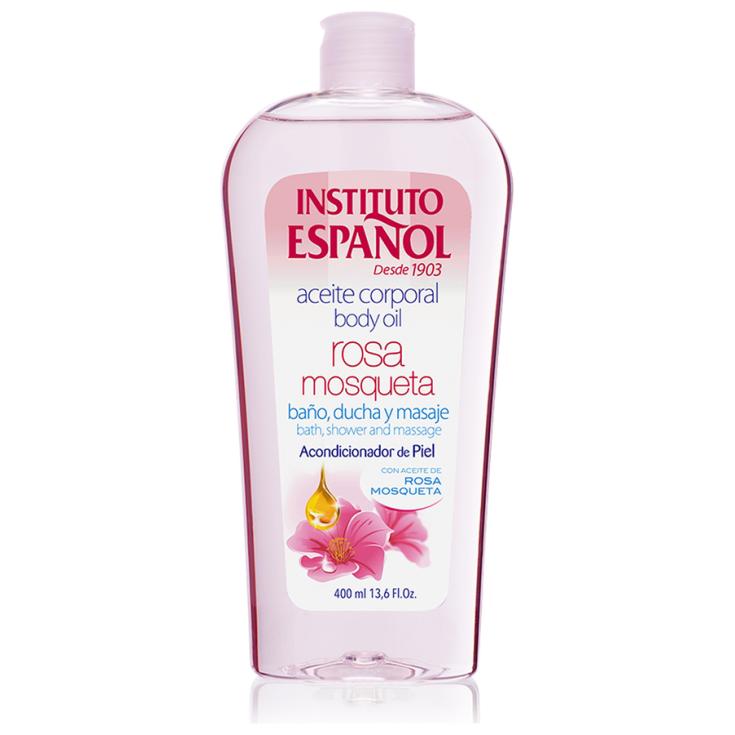 ACEITE CORPORAL ROSA MOSQUETA, 400ML INSTITUTO ESPAÑOL