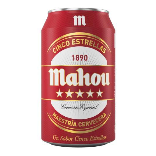 CERVEZA 5 ESTRELLAS, 12X330ML MAHOU