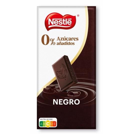 CHOCOLATE NEGRO SIN AZUCAR, 115GR NESTLE