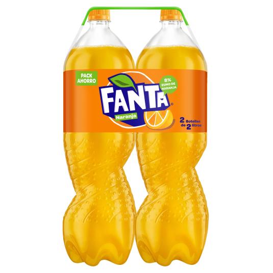 REFRESCO DE NARANJA, 2X2L FANTA