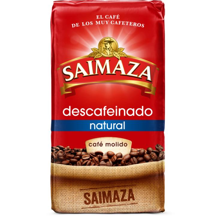 CAFE DESCAFEINADO NATURAL, 250GR SAIMAZA