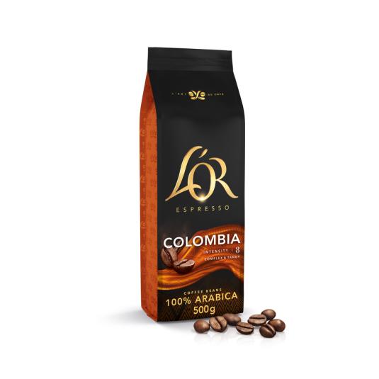 CAFE EN GRANO COLOMBIA, 500GR L'OR