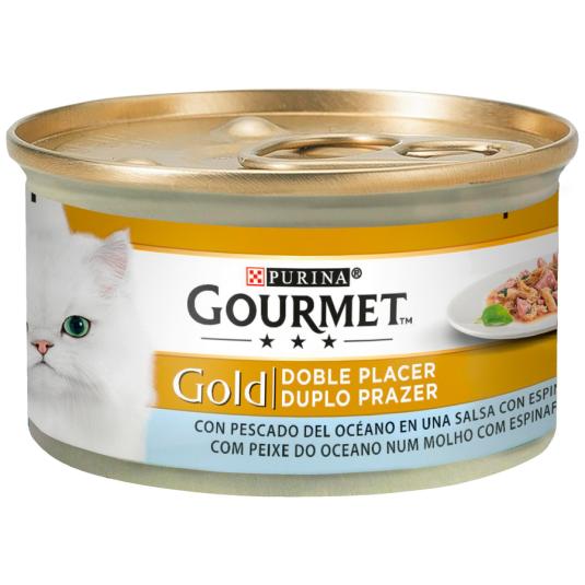 GOLD MOUSSE PLACER PESCADO DEL OCEANO,85 PURINA ONE