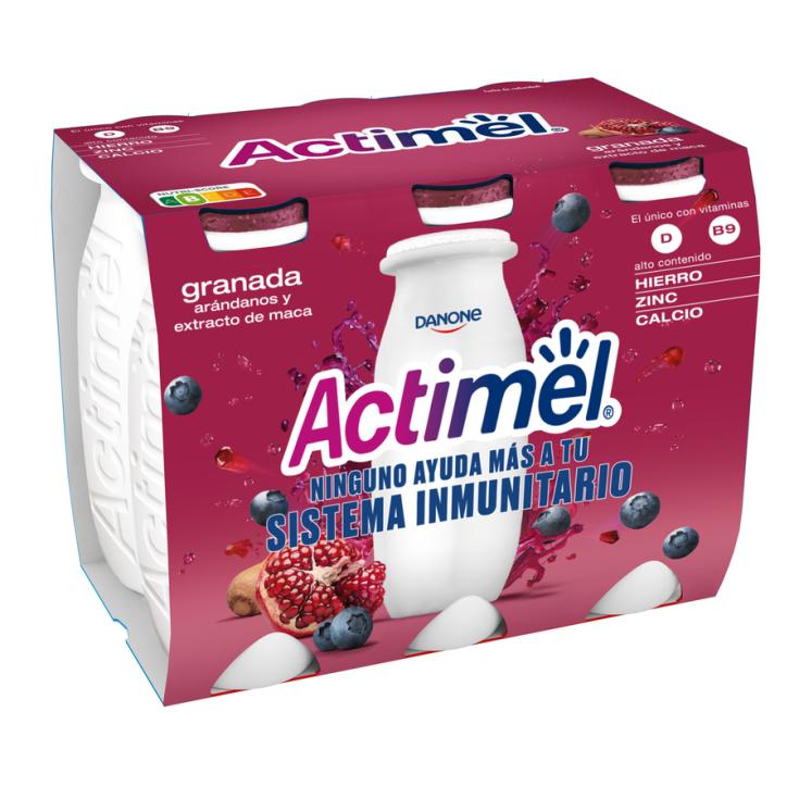 YOGUR GRANADA ARANDANO,6X100ML ACTIMEL