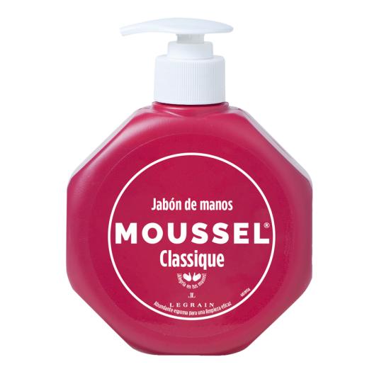 JABON LIQUIDO DE MANOS DOSIFICADOR, 300M MOUSSEL