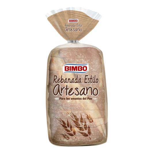 PAN DE MOLDE ARTESANO, 550GR BIMBO