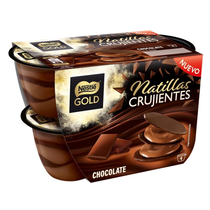 NATILLAS CRUJIENTES DE CHOCOLATE, P4 NESTLE