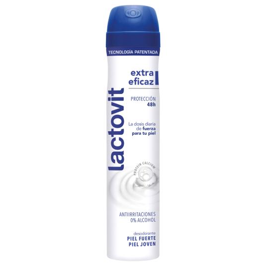 DESODORANTE EXTRA EFICAZ SPRAY, 200ML LACTOVIT