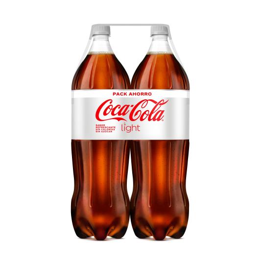 REFRESCO DE COLA LIGHT, 2X2L COCA COLA