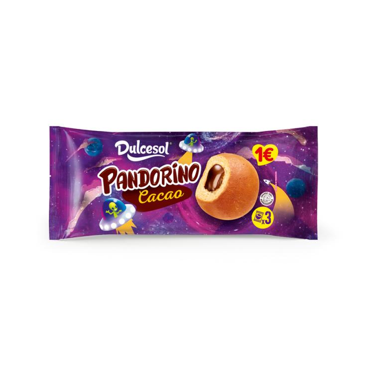 PANDORINO CACAO 4 UNIDADES, 240G DULCESOL