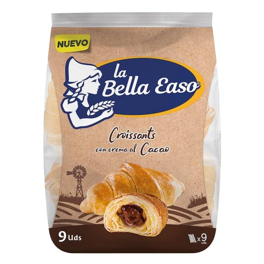 CROISSANT CHOCOLATE 9UND , 378GR BELLA EASO