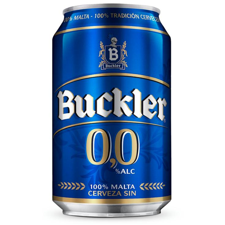 CERVEZA 0,0 ,330ML BUCKLER