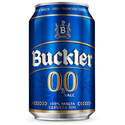 CERVEZA 0,0 ,330ML BUCKLER